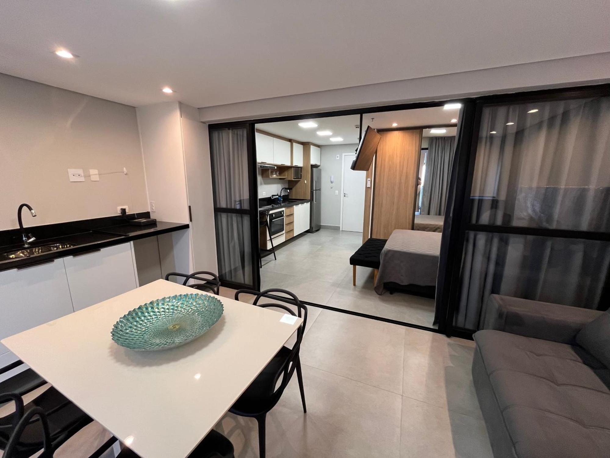 Apartamento Guaruja, Vista Ao Mar *